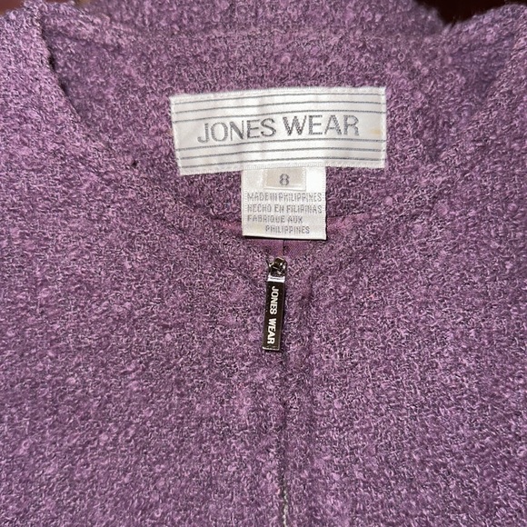 Jones Wear Tweet Blazer Women’s Size 8 - Picture 4 of 6